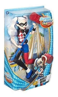 Muñeca De Acción Dc Super Hero Girls Harley Quinn De 12 en internet