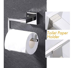 Conjunto De 4 Accesorios De Baño Para Montar En Pared - tienda online