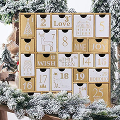 Calendario De Adviento Con Cuenta Atrás Para Navidad - Danielle's Store