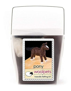 Pony - Lana Aguja Fieltro Craft Kit Por Woolpets.