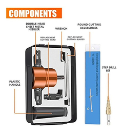 Imagen de Nibbler De Chapa De Doble Cabeza Cortador De Metal