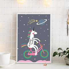 Arte Mural, Unicornio Espacial - tienda online