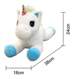 Peluche Diseño De Unicornio Blanco, 15.0in. Georgie Porgy - comprar online