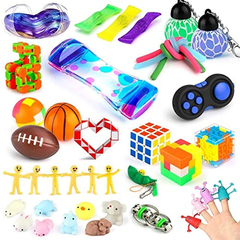 Sensory Fidget Toys Set, 40 Piezas De Alivio Del Estrés