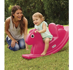 Little Tikes - Caballo Balancín, Color Magenta. - comprar online