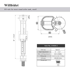 Relleno De Filtro Para Inodoro Vavle, Ajustable - tienda online