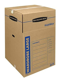 Bankers Box Cajas De Movimiento Para Armario (24x24x40) - tienda online