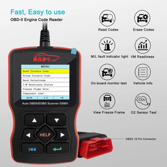 Escáner De Código Automotriz Obdscar Os601, Obd2/eobd