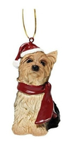 Adornos Navideños De Perros Yorkie Holiday