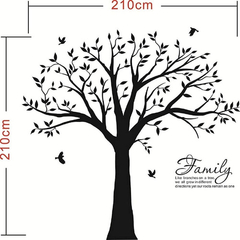 Etiqueta De La Pared Del Árbol Genealógico - tienda online