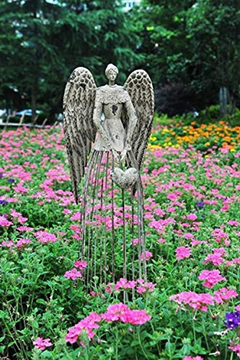 Estatua De Jardín De Angel