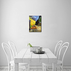 Cuadro ''terraza De Café Por La Noche'', De Vincent Van Gogh - comprar online