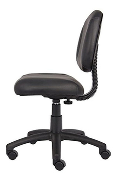 Silla De Oficina (sin Brazos), Color Negro - tienda online