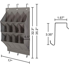 Zapateros Organizador De Zapatos Para Colgar Sobre La Puerta - comprar online