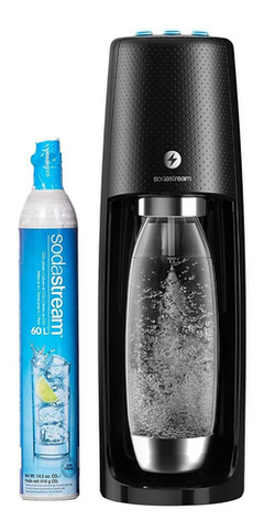 Sodastream Fizzi One Touch Agua Con Gas, Negro