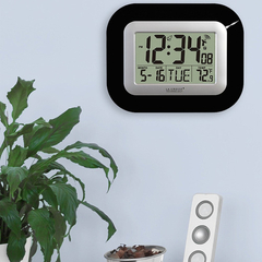 Technology Wt-8005u-b Reloj De Pared Digital Atómico - tienda online