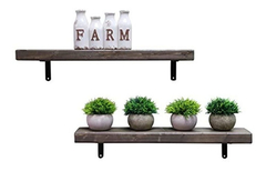 Sdi Designs Rustic Farmhouse Juego De Estantes Flotantes Con - tienda online