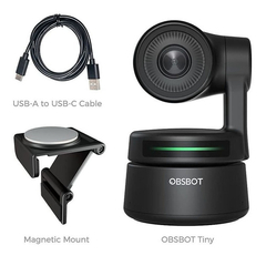 Cámara Web Obsbot Tiny Ptz Con Seguimiento, 1080p 30fps - comprar online