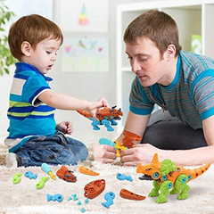 Juguetes De Dinosaurio Para Niños, Juego De Construcción.