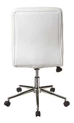 Silla De Oficina Moderna,color Blanco 27''x27''x38,5''in. en internet