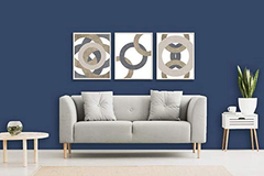 Arte Geométrico De La Pared -decoración Moderna De La Pared - comprar online