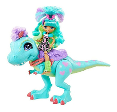 Cave Club Rockelle Doll Y Tyrasaurus Dinosaur Pal Juego Con - tienda online