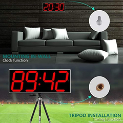 Reloj De Pared Digital Con Led Inteligente Pantalla Grande en internet