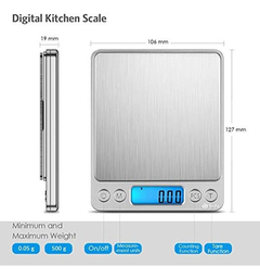 Escala De Cocina Digital Brifit, 17.64 oz / 0.00 oz - tienda online