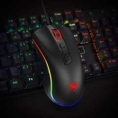 Mouse Gamer Redragon M711 Cobra Rgb, 10 000 Dpi Ajustable - tienda online