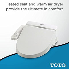 Toto Sw2043r#01 Washlet C200 Asiento De Inodoro Electrónico en internet