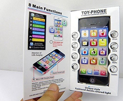 Y-phone Toy Play Música Celular Para Bebés Y Niños - comprar online