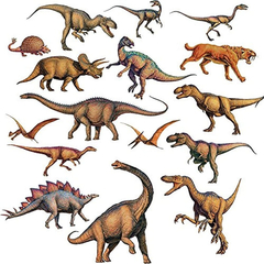 Adhesivo Decorativo Para Pared Diseño De Dinosaurios - comprar online