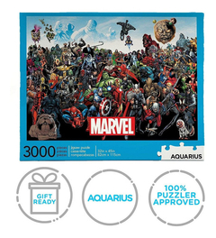 Rompecabezas Aquarius, Héroes De Marvel, 3000 Piezas