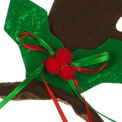 Diadema De Cuerno De Fieltro De Renos De Navidad - Danielle's Store