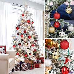 Bolas Decorativas Para Árbol De Navidad X 24 Unidades