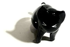 Figura Para Decoraciones De Mesa-gato De Vidrio Hecho A Mano - tienda online