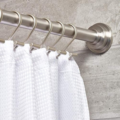 Interdesign, Ganchos Con Barra En T Para Cortina De Baño - comprar online