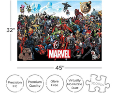 Rompecabezas Aquarius, Héroes De Marvel, 3000 Piezas - comprar online