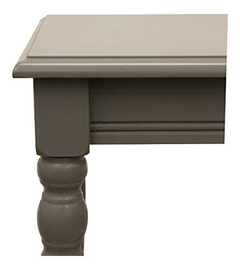 Mesa Auxiliar De Madera Color Gris/2 Niveles. en internet