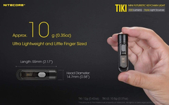 Linterna Nitecore Tiki Le 300 Lumen Micro Usb Recargable - comprar online