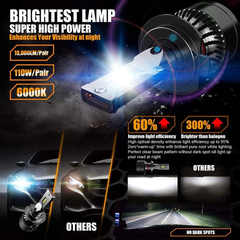 Bombillas Led Para Auto Aukee H7, 110w, 18.000 Lúmenes, 2u en internet