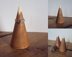 Cono Minimalista Del Anillo De La Montaña 3 Pulgadas - Danielle's Store