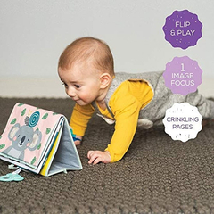 Libro De Actividades Para Bebés Con Espejo - Danielle's Store