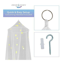 Mosquitero Para Cama Infantil Con Estrellas - Danielle's Store