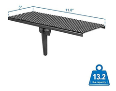 Estantería Flotante Para Tv Metal Color Negro De 11.8 X 5 In - tienda online