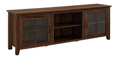 Mueble Para Tv De Madera Color Marrón Oscuro De 48 In. - tienda online