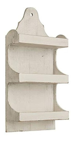 Creative Co-op - Estante De Pared De Madera De 3 Niveles (31 - comprar online