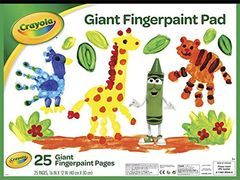 Papel Crayola Gigante Para Pinta Dedos (99, 3405), Paquete