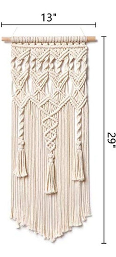 Mkono Macramé Tejido Para Colgar En La Pared Boho Home Chic