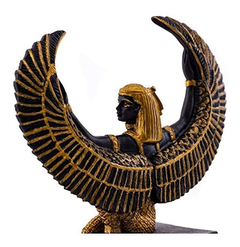 Figura Decorativa De Isis De Rodillas, Diosa Egipcia - tienda online